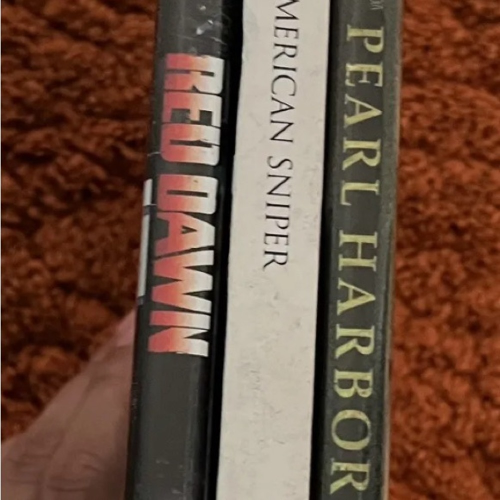 Red Dawn/American Sniper/Pearl Harbor Blu Rays. - Picture 2 of 8